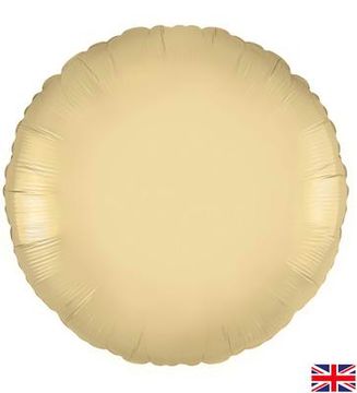 Oaktree 18inch Gold Silk Round (Flat) - Foil Balloons
